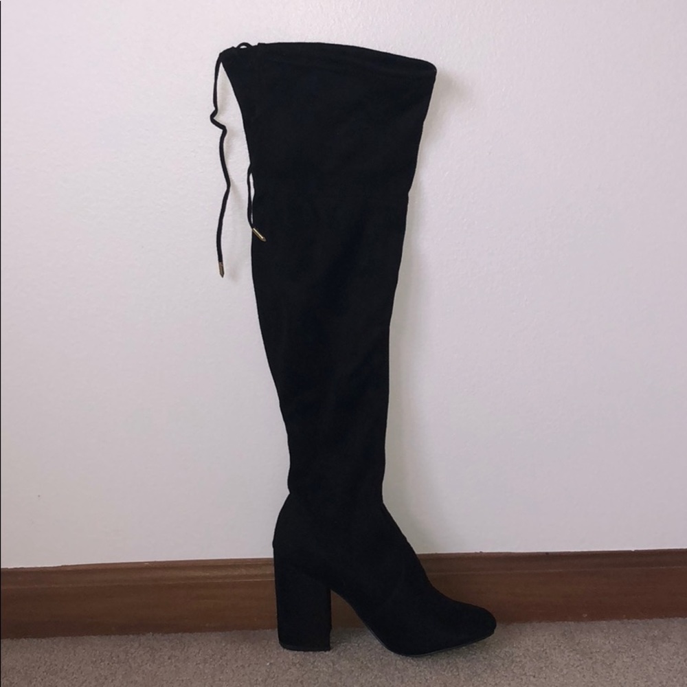 Steve Madden over the knee boots (NEVER WORN!!)